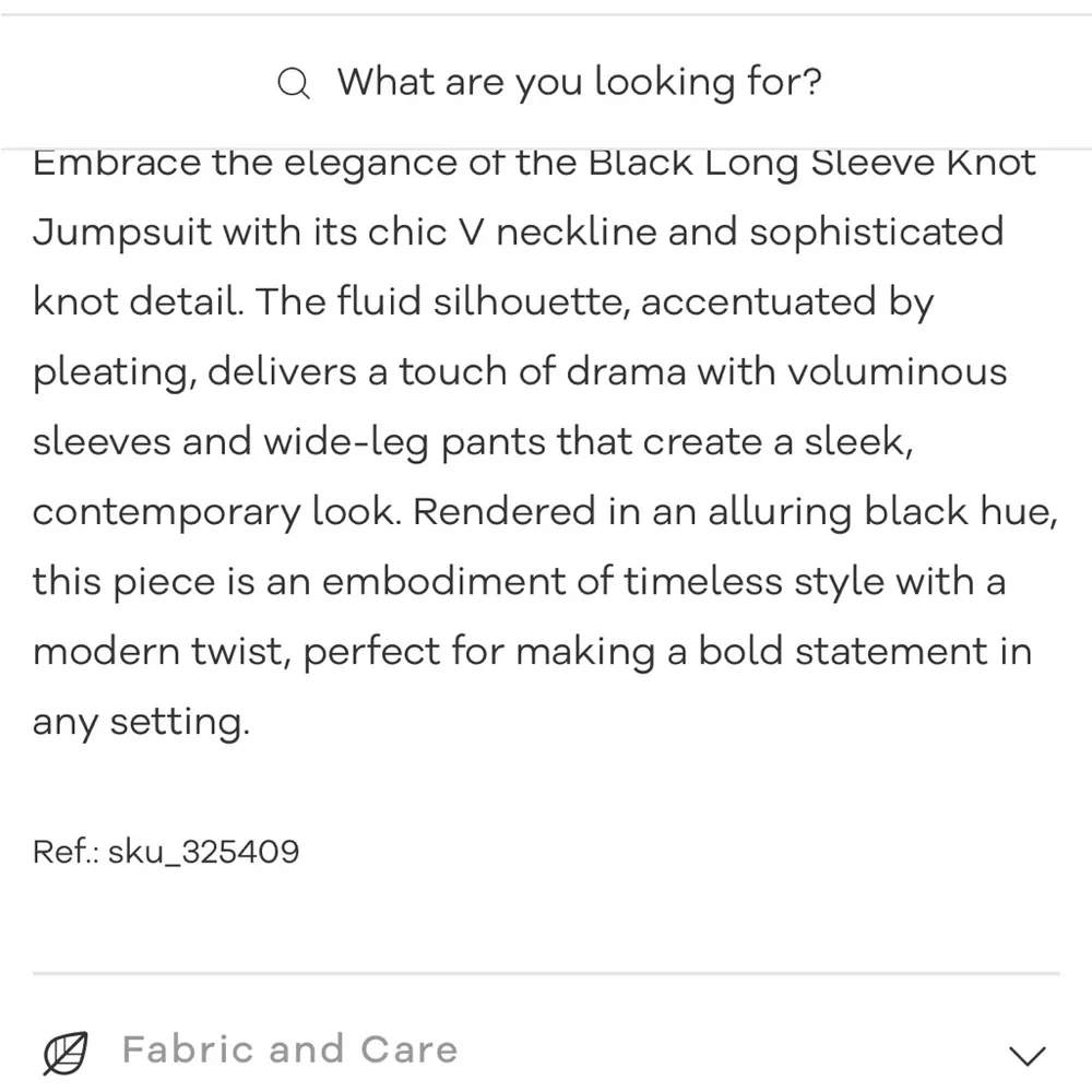 FARM Rio Black Jumpsuit with Wide-Leg Palazzo and Belted Waist - Picture 10 of 10